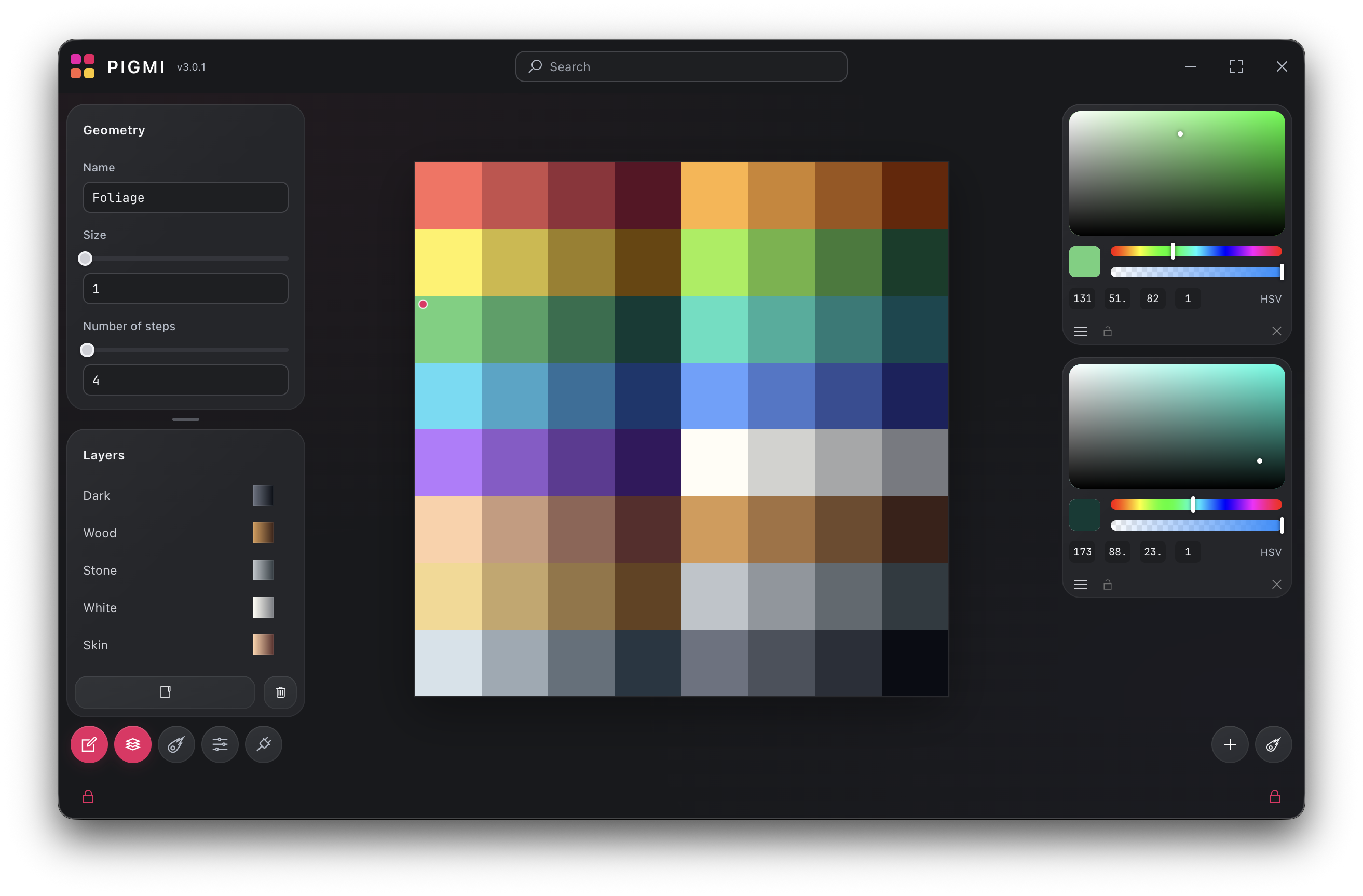 Your palette. Your workspace.
