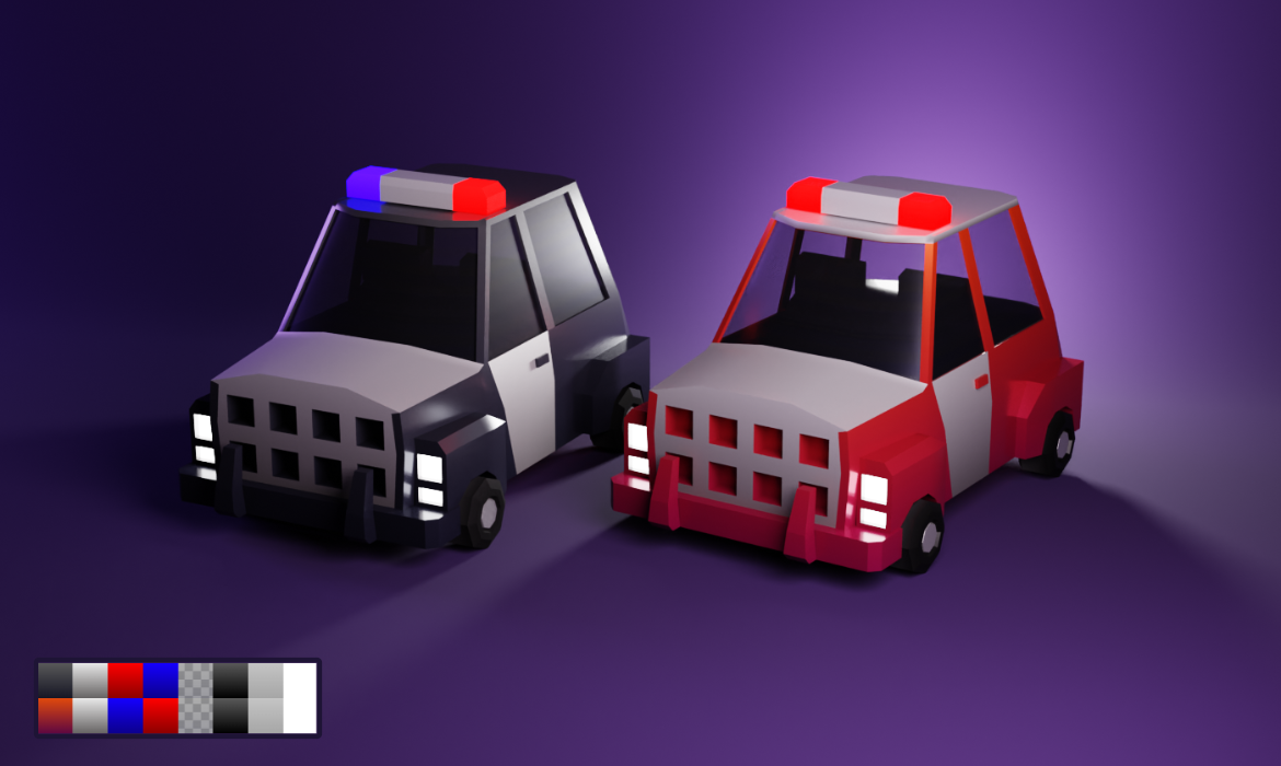 Vehicles · shared texture palette