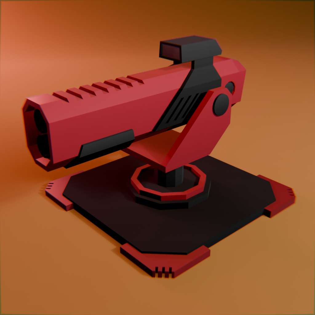 One turret · three palettes — 1